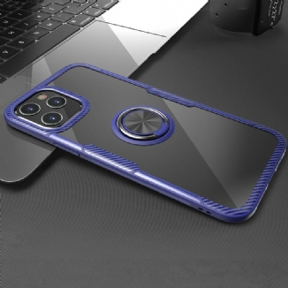 Capa Para iPhone 12 / 12 Pro Chapa Metálica De Suporte De Anel