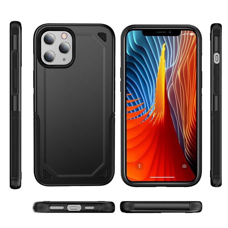 Capa Para iPhone 12 / 12 Pro Efeito Premium De Metal