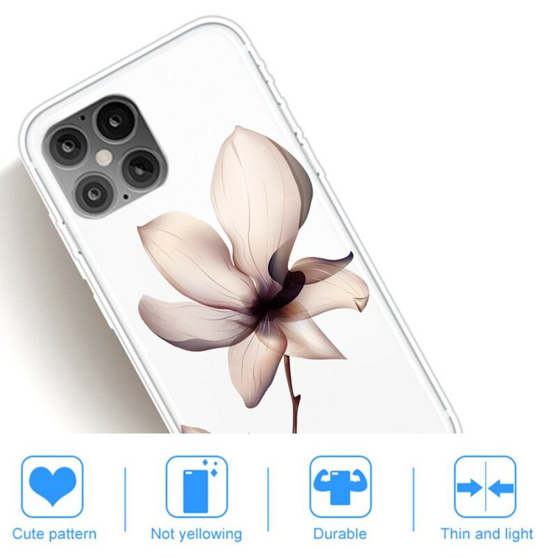 Capa Para iPhone 12 / 12 Pro Floral Premium