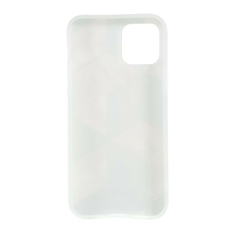Capa Para iPhone 12 / 12 Pro Geometria Do Mármore De Silicone