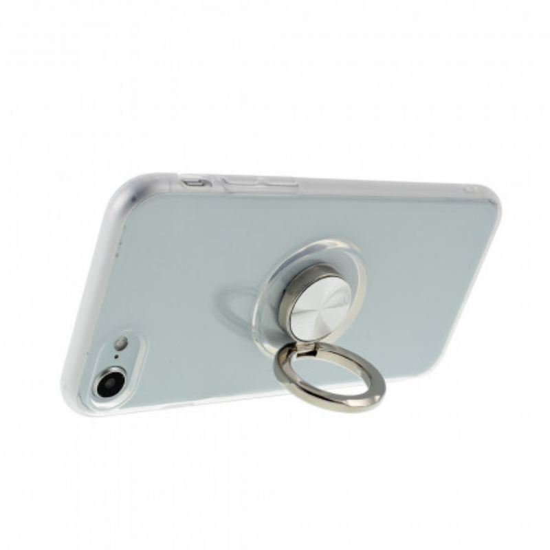 Capa De Celular Para iPhone SE 3 / SE 2 / 8 / 7 Anel Giratório Magnético