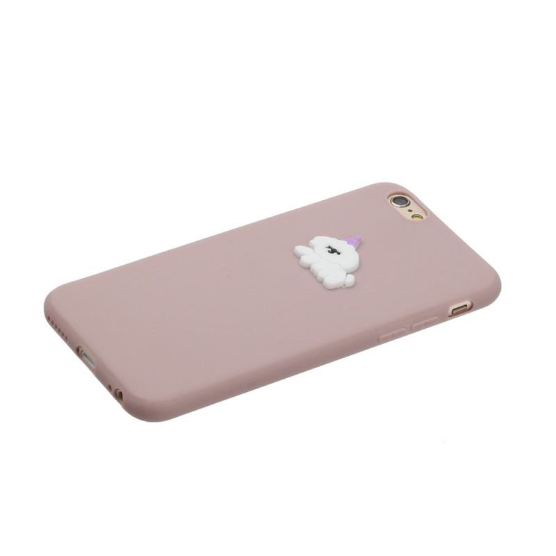 Capa De Celular Para iPhone SE 3 / SE 2 / 8 / 7 Cachorro De Silicone
