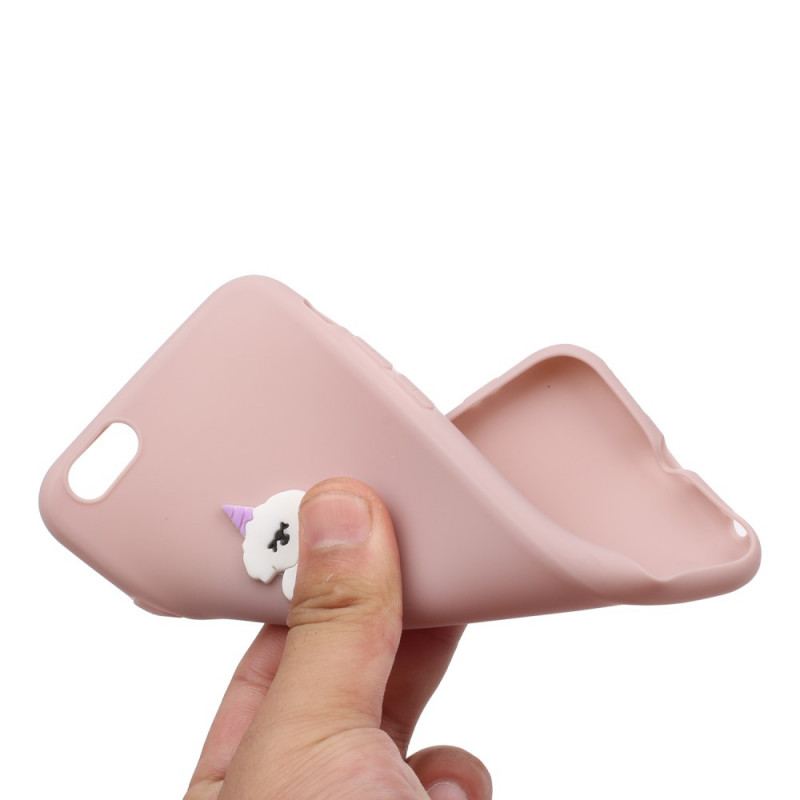 Capa De Celular Para iPhone SE 3 / SE 2 / 8 / 7 Cachorro De Silicone