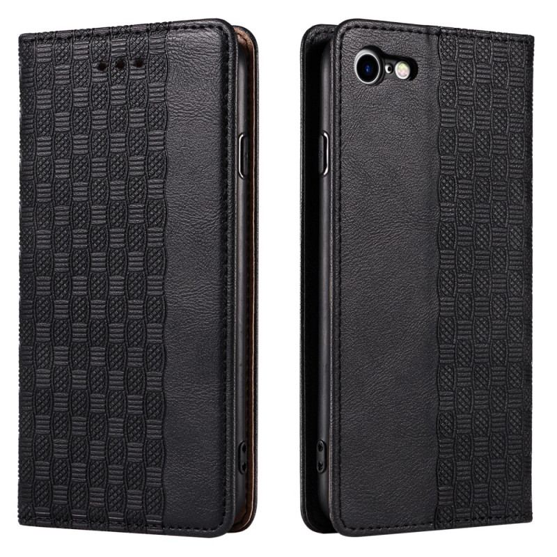 Capa De Celular Para iPhone SE 3 / SE 2 / 8 / 7 De Cordão Flip Strappy Retrô