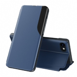 Capa De Celular Para iPhone SE 3 / SE 2 / 8 / 7 Couro Sintético