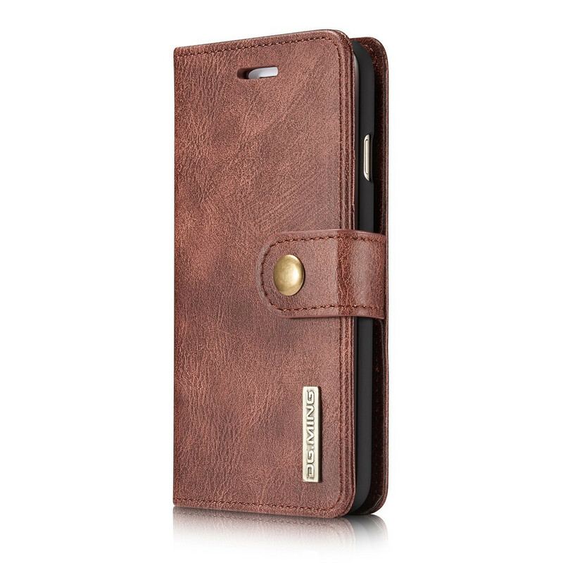 Capa Capa Flip Para iPhone SE 3 / SE 2 / 8 / 7 Dg.ming Destacável
