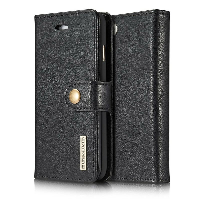 Capa Capa Flip Para iPhone SE 3 / SE 2 / 8 / 7 Dg.ming Destacável