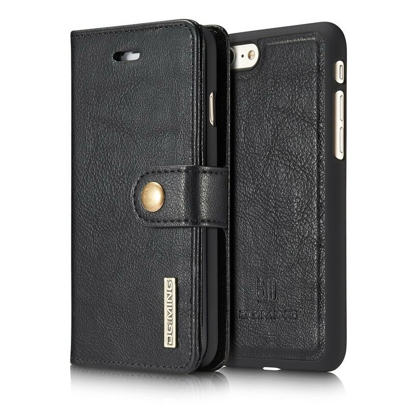 Capa Capa Flip Para iPhone SE 3 / SE 2 / 8 / 7 Dg.ming Destacável