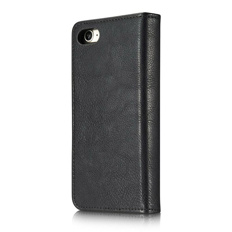 Capa Capa Flip Para iPhone SE 3 / SE 2 / 8 / 7 Dg.ming Destacável