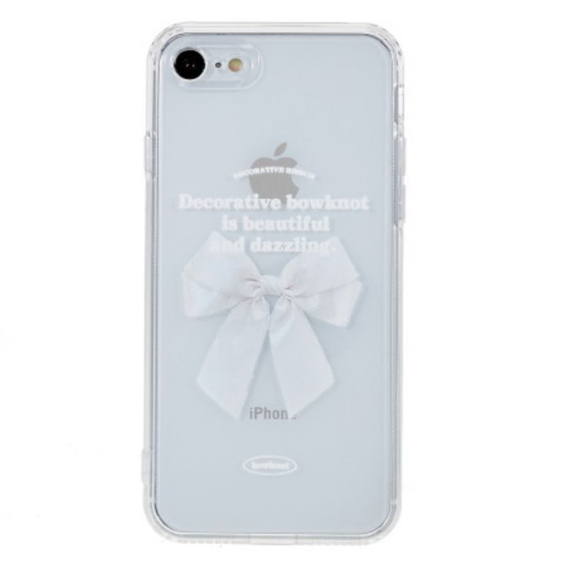 Capa Para iPhone SE 3 / SE 2 / 8 / 7 Laço Sem Costura