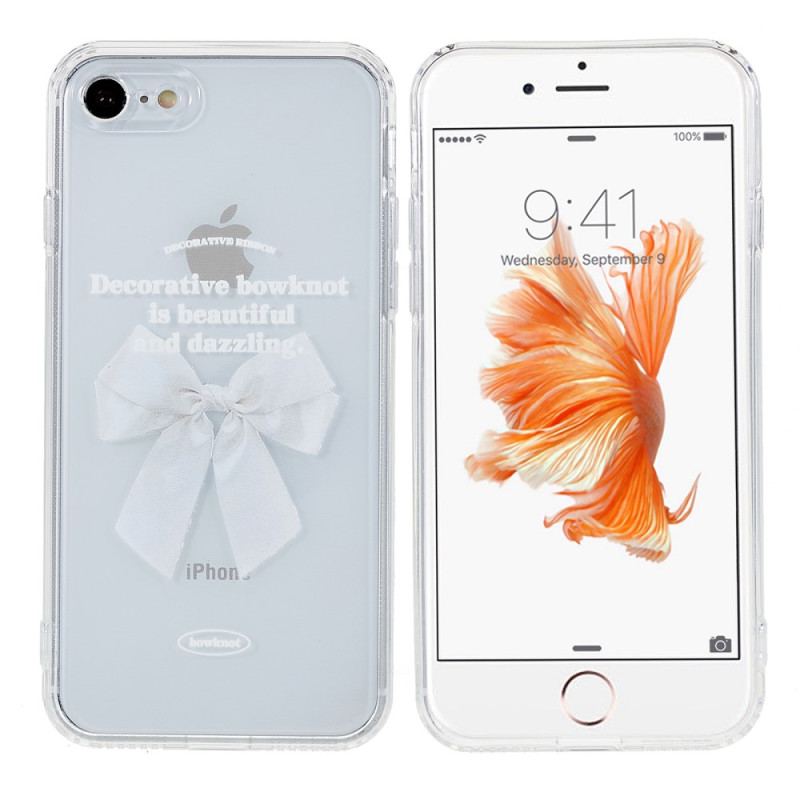 Capa Para iPhone SE 3 / SE 2 / 8 / 7 Laço Sem Costura