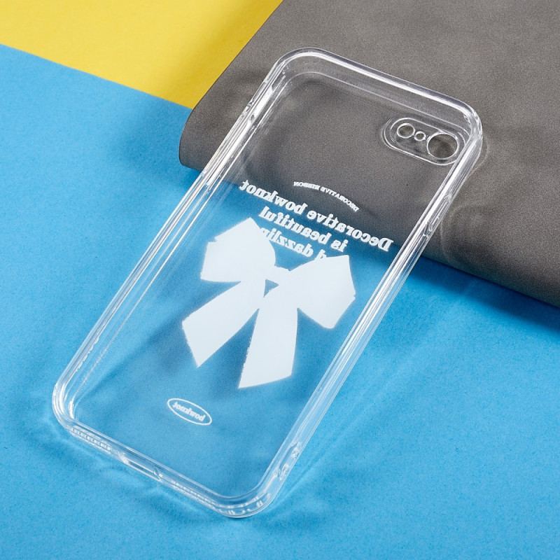 Capa Para iPhone SE 3 / SE 2 / 8 / 7 Laço Sem Costura