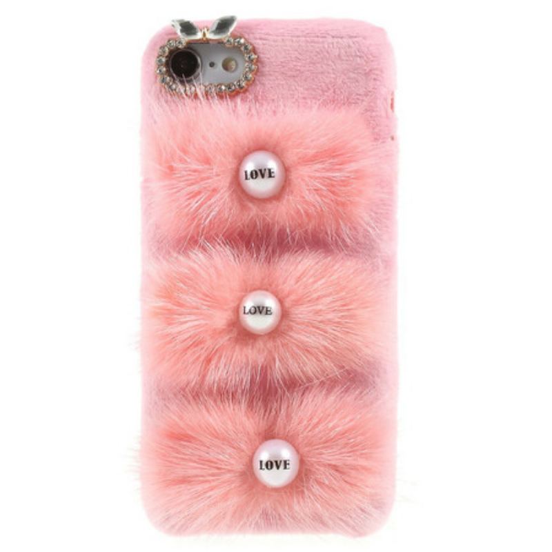 Capa Para iPhone SE 3 / SE 2 / 8 / 7 Pele De Amor