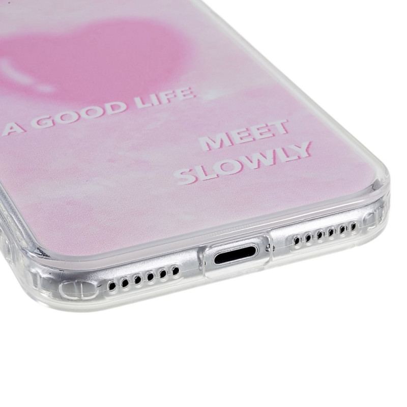 Capa Para iPhone SE 3 / SE 2 / 8 / 7 Viva Uma Boa Vida