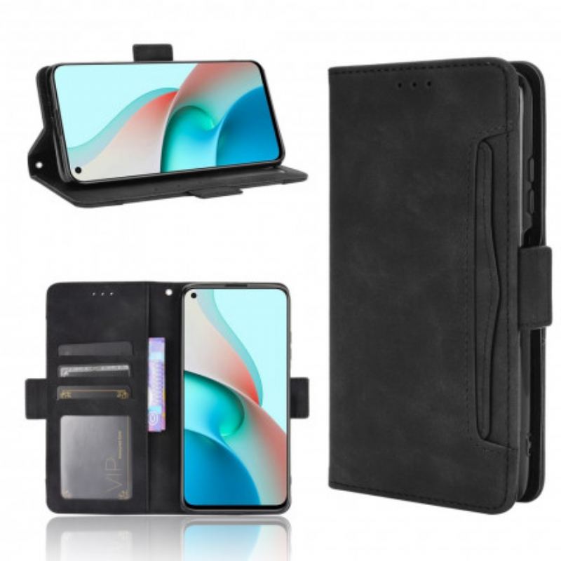 Capa Flip Para Xiaomi Redmi Note 9 5G Cartões Múltiplos