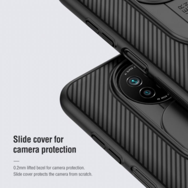 Capa Para Xiaomi Redmi Note 9 5G Série Nillkin Camshield