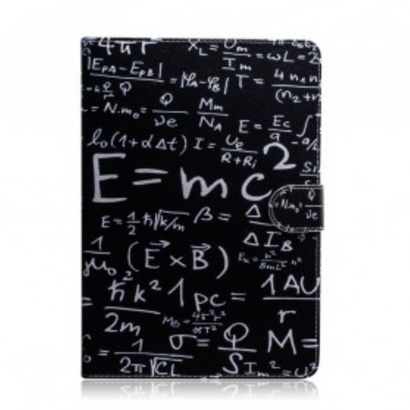 Capa De Couro Para Samsung Galaxy Tab A7 (2020) Cálculos Matemáticos