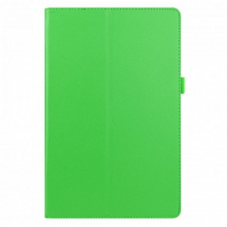 Capa Para Samsung Galaxy Tab A7 (2020) Couro Sintético De Lichia