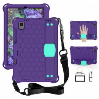 Capa Para Samsung Galaxy Tab A7 (2020) Eva Alça-suporte E Alça De Ombro