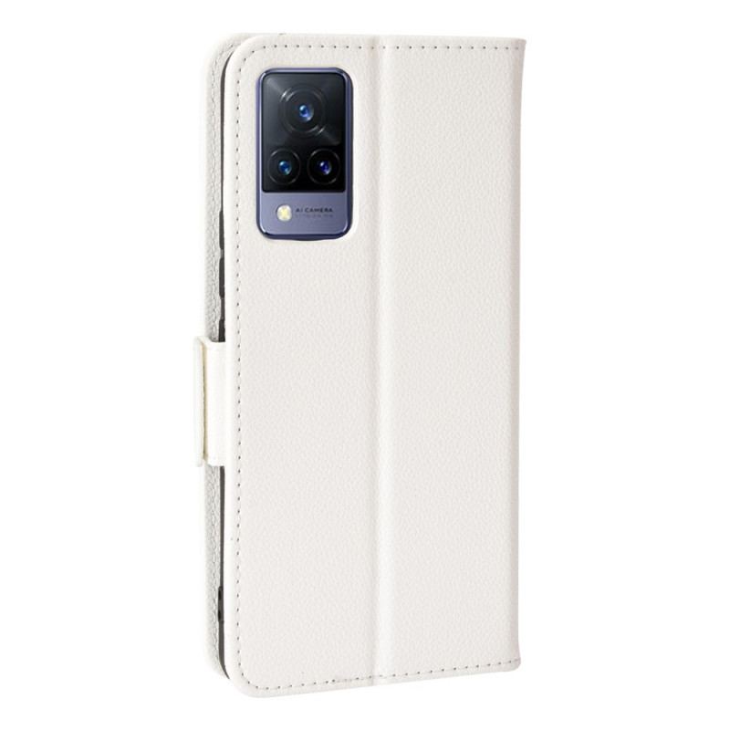 Capa Folio Para Vivo V21 5G Flip Aba Dupla Novas Cores