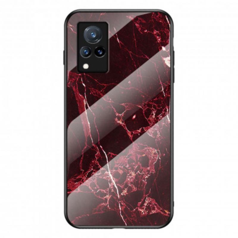 Capa Para Vivo V21 5G Vidro Temperado De Cores Premium