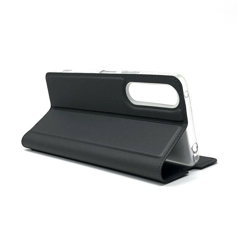 Capa De Celular Para Sony Xperia 1 II Flip Fecho Magnético