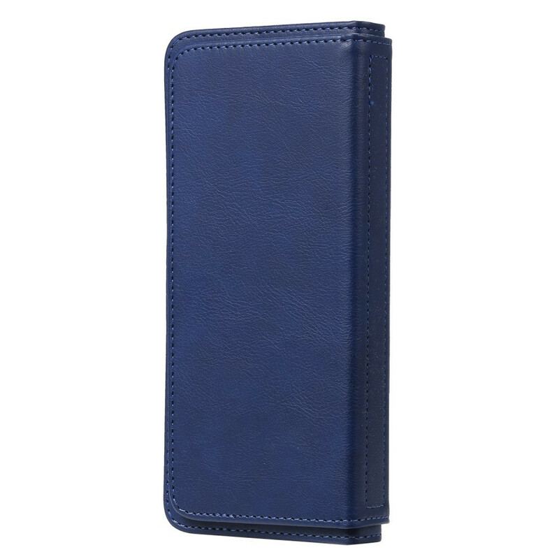Capa Flip Para Sony Xperia 1 II Titular De Cartão Multifuncional Para 10
