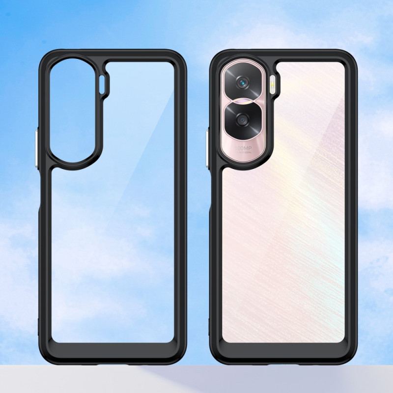 Capa De Celular Para Honor 90 Lite Híbrido Transparente