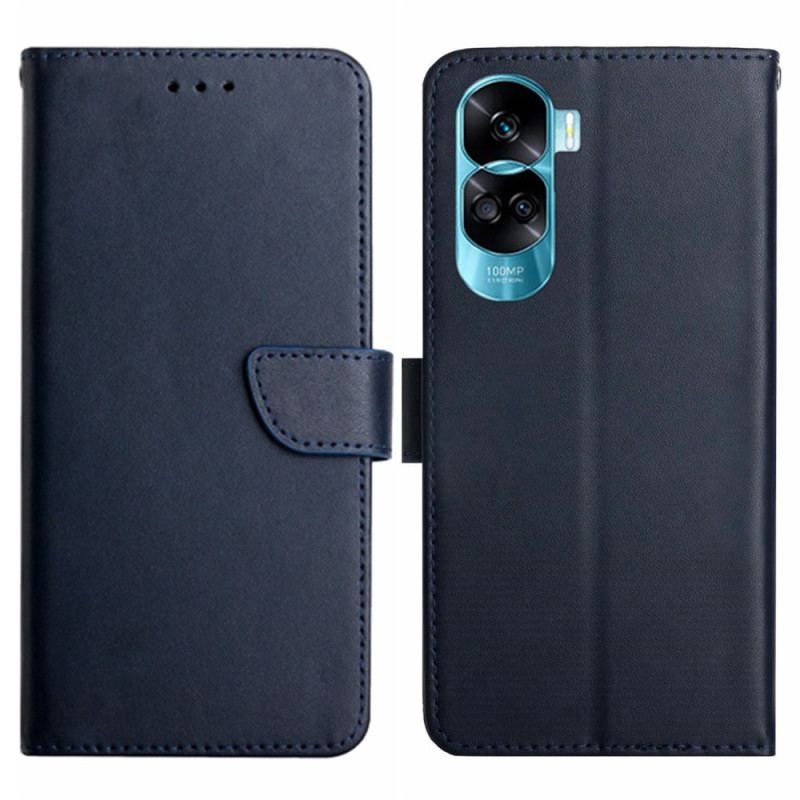 Capa Flip Para Honor 90 Lite Couro Napa