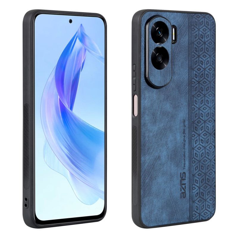 Capa Para Honor 90 Lite Couro Sintético Azns