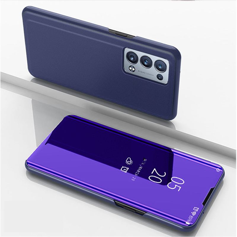 Capa De Celular Para Oppo Reno 6 Pro 5G Flip Superfície Ultra Suave