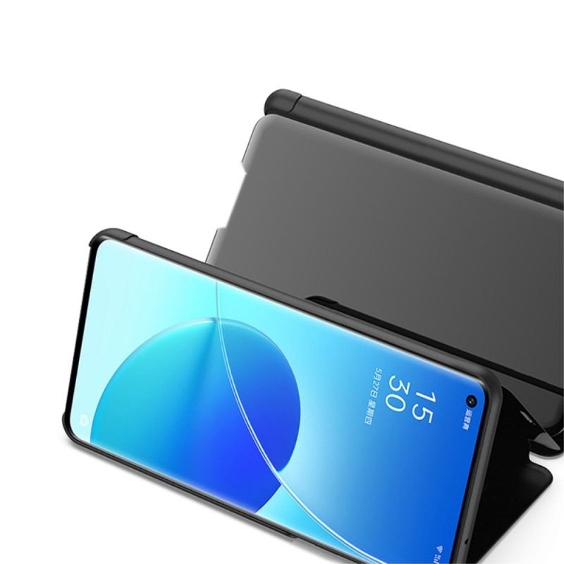 Capa De Celular Para Oppo Reno 6 Pro 5G Flip Superfície Ultra Suave