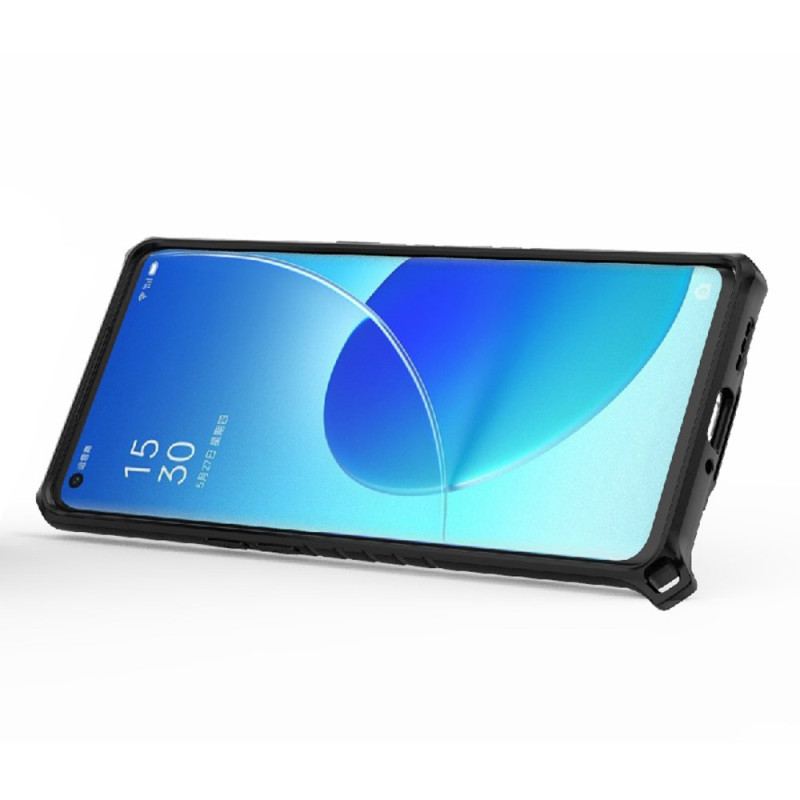 Capa Para Oppo Reno 6 Pro 5G Flexível Com Anel