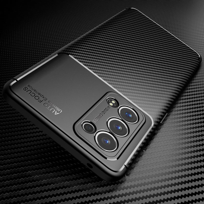 Capa Para Oppo Reno 6 Pro 5G Mangueira De Fibra De Carbono