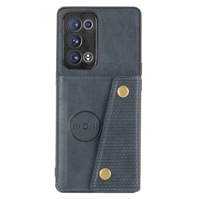 Capa Para Oppo Reno 6 Pro 5G Porta-cartão Folheto