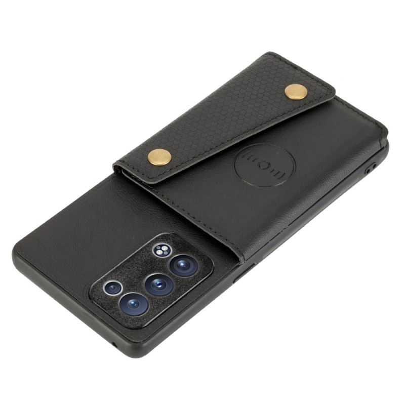 Capa Para Oppo Reno 6 Pro 5G Porta-cartão Folheto
