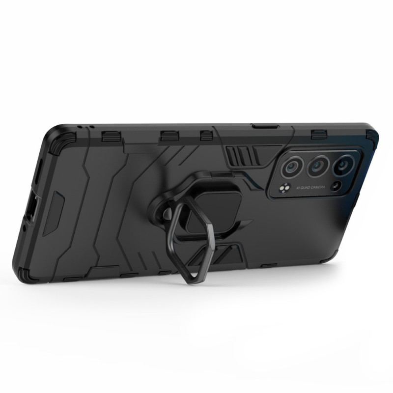 Capa Para Oppo Reno 6 Pro 5G Suporte De Anel Giratório