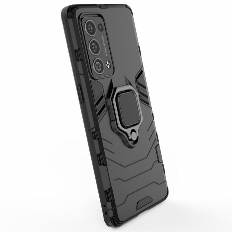 Capa Para Oppo Reno 6 Pro 5G Suporte De Anel Giratório
