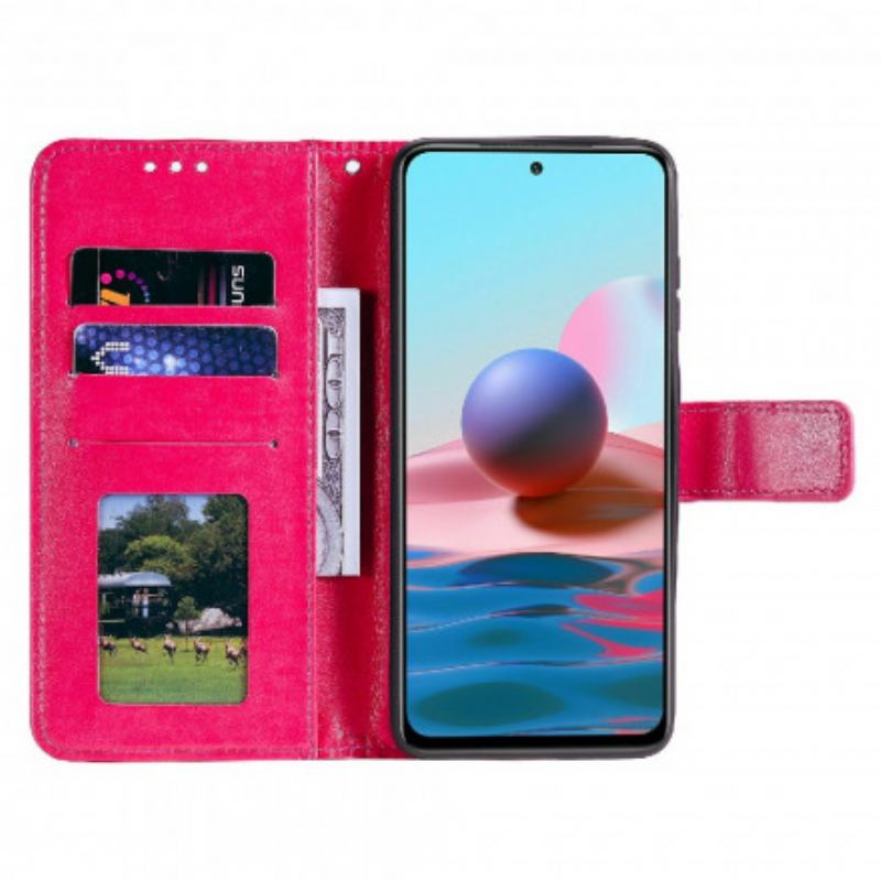 Capa Folio Para Xiaomi Redmi Note 10 5G Mandala Do Sol
