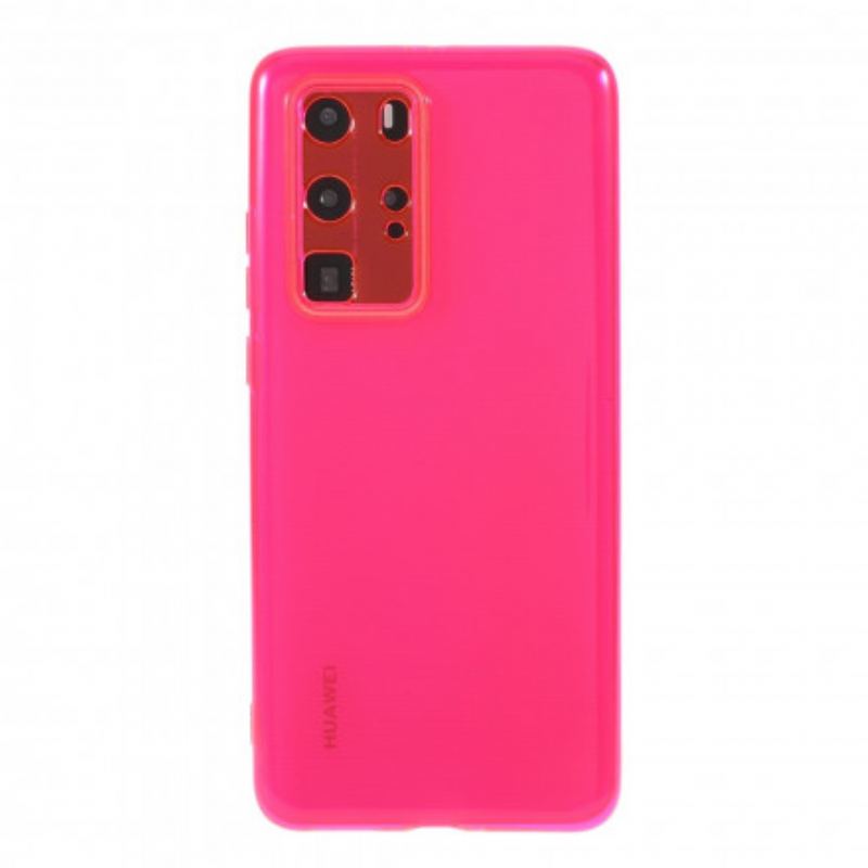 Capa De Celular Para Huawei P40 Pro Cores De Silicone