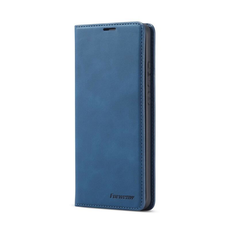 Capa De Celular Para Huawei P40 Pro Flip Forwenw Efeito Couro