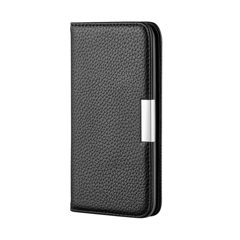 Capa De Celular Para Huawei P40 Pro Flip Lichia Ultra Chic Faux Couro