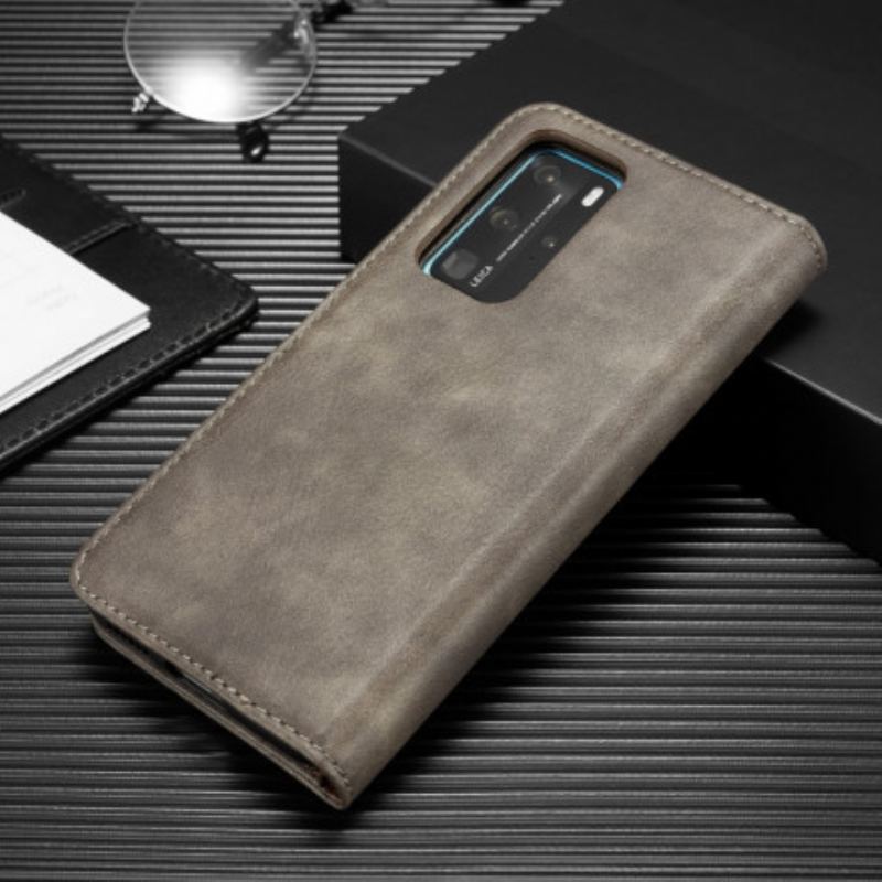 Capa De Couro Para Huawei P40 Pro Dg. Ming Destacável