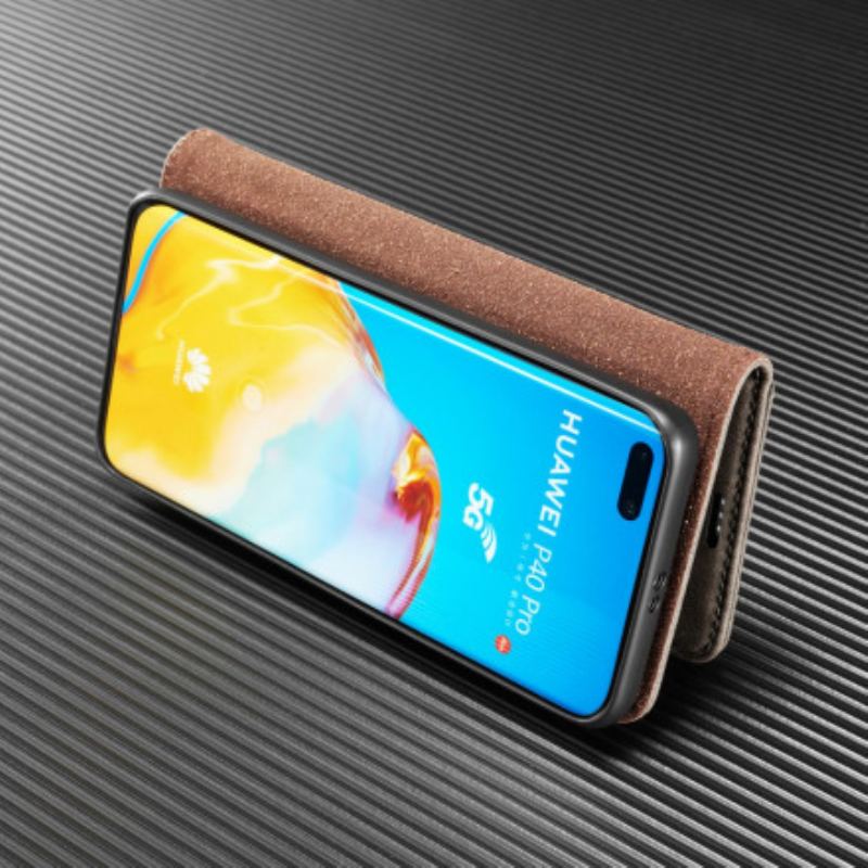 Capa De Couro Para Huawei P40 Pro Dg. Ming Destacável