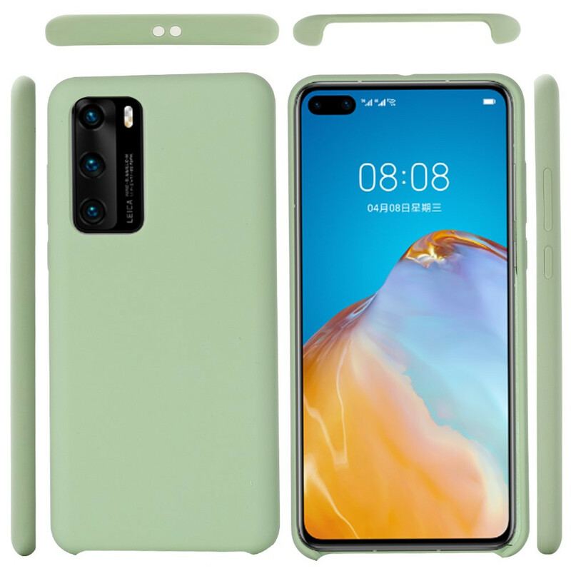 Capa Para Huawei P40 Pro Silicone Líquido Premium