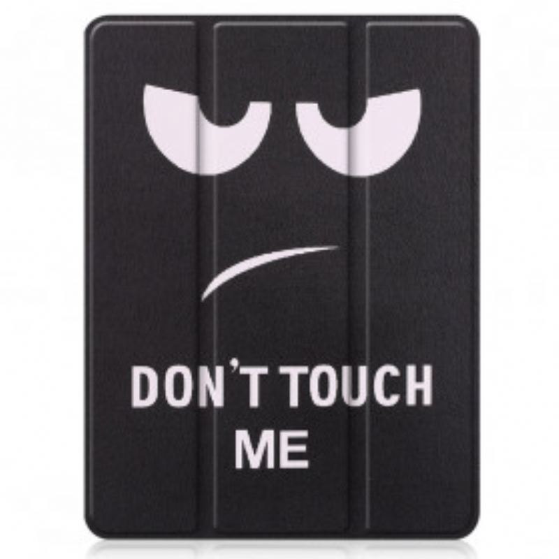 Capa De Celular Para iPad Pro 12.9" (2021) Porta Caneta Não Me Toque