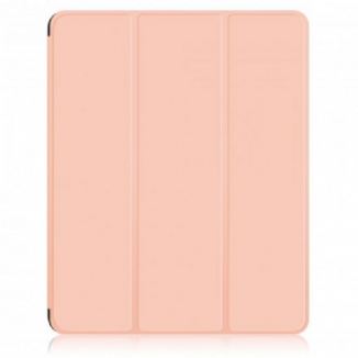 Capa De Celular Para iPad Pro 12.9" (2021) Suporte Para Caneta Com Três Dobras