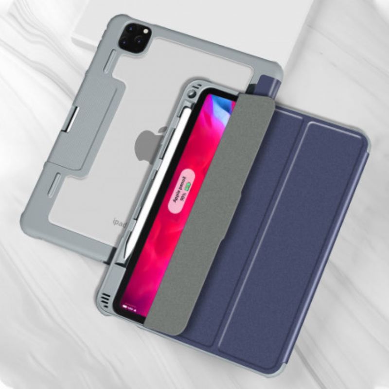 Capa De Celular Para iPad Pro 12.9" (2021) Suporte Para Estilete Mutural Série Yaxing