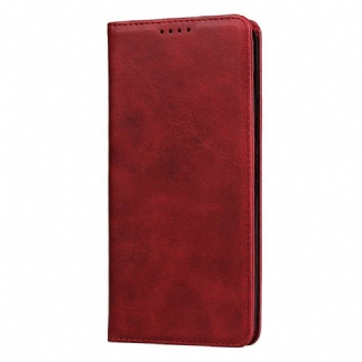 Capa De Celular Para Google Pixel 4 Flip Costura De Couro Sintético Premium