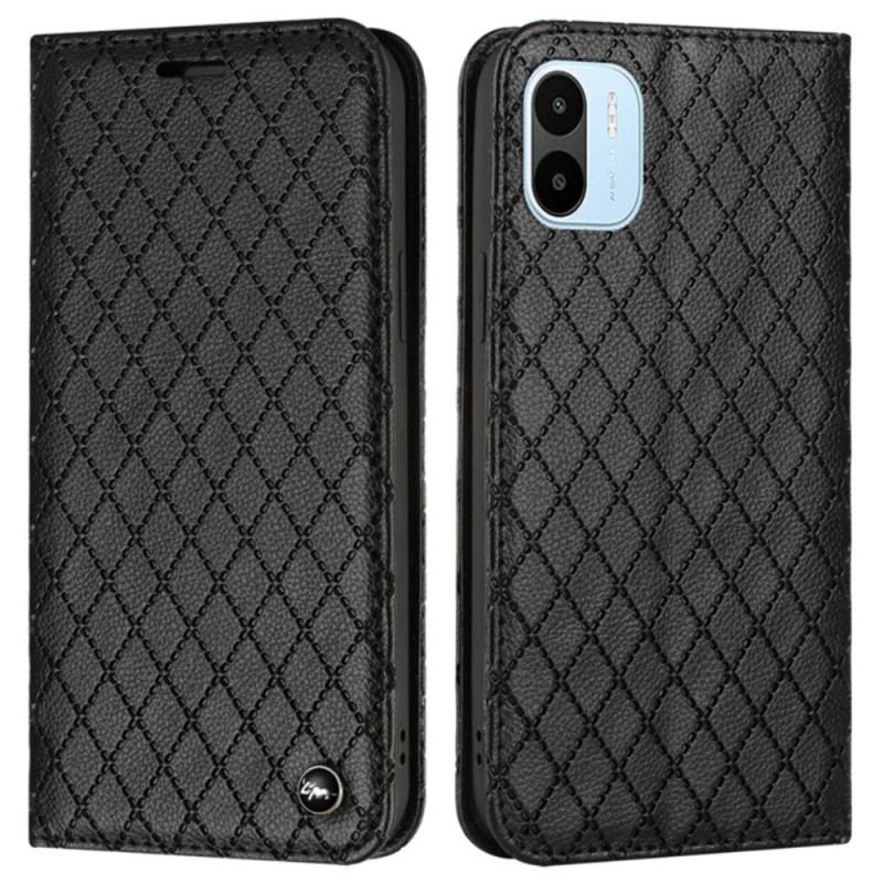 Capa De Celular Para Xiaomi Redmi A1 Flip Diamantes Rfid